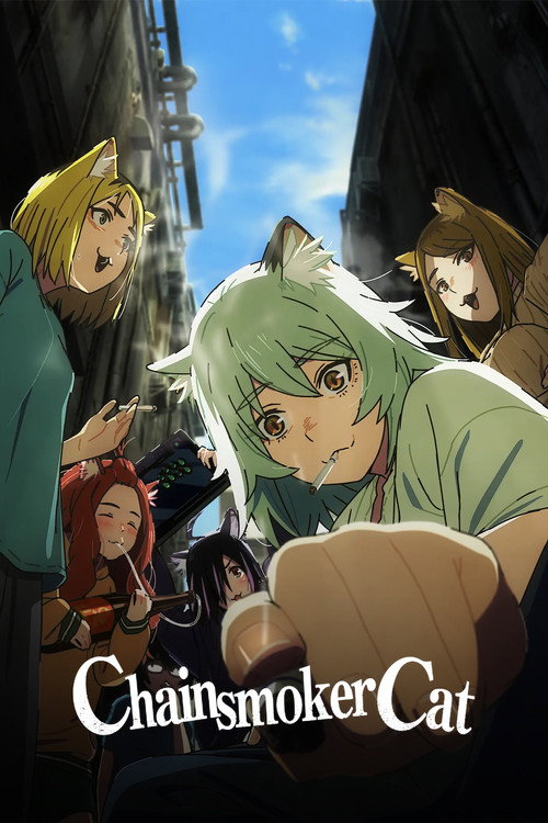 Chainsmoker Cat poster